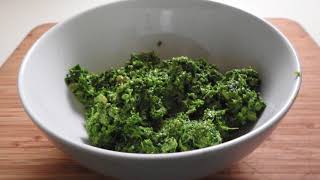 AntiInflammatory KaleSpinach Pesto [upl. by Wisnicki]