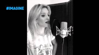 Luisana Lopilato canta Imagine [upl. by Einapets78]