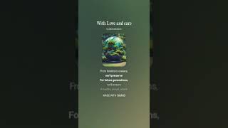 With Love and Care AI Song by Suno lyrics by Meta Llama 32 AI Artificial Intelligence [upl. by Gracye]