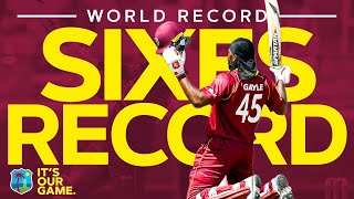 WORLD RECORD Number Of Sixes In An Innings  Windies Finest [upl. by Wolfgram]