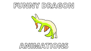 funny dragon animations  COMPILATION [upl. by Avir513]