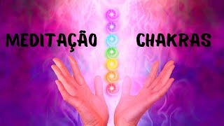 Chakras  Meditação Guiada para Alinhamento dormir bem [upl. by Lehcim]