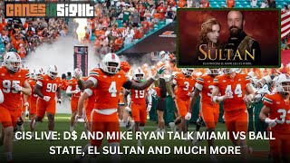 CIS LIVE Miami vs Ball State  CFB Week 3 amp El Sultan [upl. by Molloy]