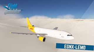 Microsoft Flight Simulator 2020  East Midlands EGNX  LEMD Madrid  iniBuilds A300  GSX [upl. by Eelatsyrc764]