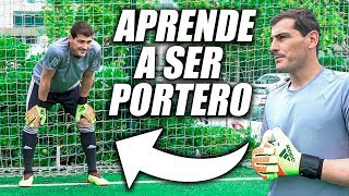 IKER CASILLAS nos enseña a ser el MEJOR PORTERO [upl. by Notlehs]