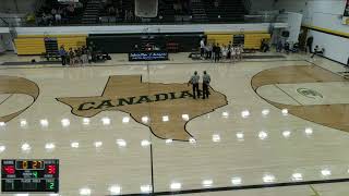 Canadian High School vs Pampa High School Girls Varsity Basketball [upl. by Eiro]