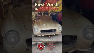 Abandoned Mercedes 190SL Gets First Wash in 60 Years  Stunning Car Restoration amp Detailing [upl. by Goodden732]