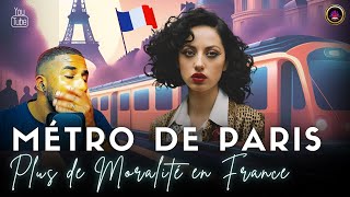 Métro de Paris 🇫🇷  Déchéance de Moralité en France [upl. by Robi]