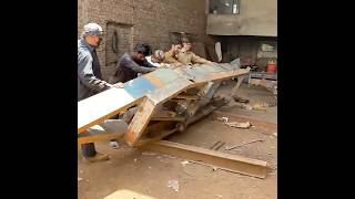 Handmade Making Process of Hydraulic Tractor Trolley Manufacturing Of Hydraulic Tractor Trolley [upl. by Nibram]