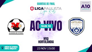 M10 x HORTOLÂNDIA  LIGA PAULISTA DE FUTSAL  QUARTAS DE FINAL  SUB 10 [upl. by Anitac]