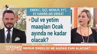 Dul ve yetim maaşları Ocak ayında ne kadar olacak [upl. by Swope988]