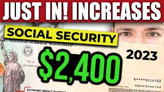 BREAKING 2400 Social Security INCREASE TO ALL… Just Released by CBO SSI SSDI SS VA 2023 Update [upl. by Ellasal]