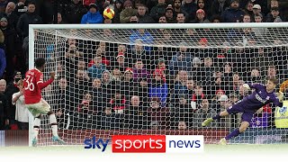 Anthony Elanga misses crucial penalty as Man Utd are knocked out of the FA Cup by Middlesbrough [upl. by Silliw864]