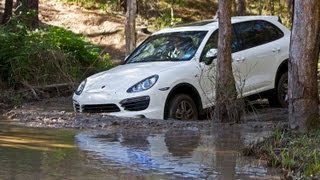 Porsche Cayenne Offroad Test  SpeedingToday [upl. by Nelli]