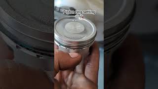 Piston ring setting 🏍️automobile machanic pistons viralshorts trendingshorts [upl. by Sabrina]