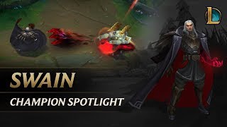 Swain Champion Spotlight  Gameplay  League of Legends [upl. by Anekam]