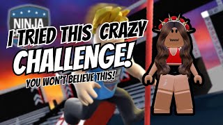 Lets play Roblox Ninja Challenge [upl. by Dyrrej541]