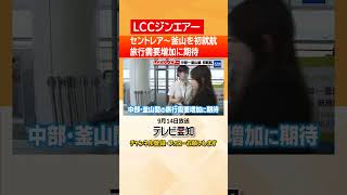 【韓国】LCCのジンエア―が中部～釜山線を就航 名古屋の魅力を釜山に伝え釜山からの観光客増に期待 [upl. by Orna]