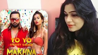 MAKHNA Song Reaction  Yo Yo Honey Singh  Neha Kakkar  Bhushan Kumar  Smile with Garima [upl. by Krenn213]