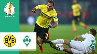 Borussia Dortmund vs Werder Bremen 57 Pen  Highlights  DFBPokal 201819  Round of 16 [upl. by Thebazile921]