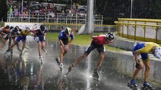 JUNIOR MEN 15kmelimination FINAL  Mundial Patinaje Ibague [upl. by Burney]