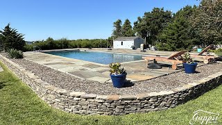 Gunite Pool Renovation and Redesign in East Islip NY [upl. by Enened]