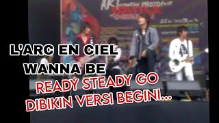 LARC EN CIEL  Ready Steady Go cover by KEIZTA live from pasar festival jakarta 2009 [upl. by Gean173]