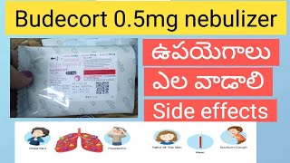 budecort 05mg uses in telugu budecort nebulizer suspension uses nebulization nebulizer cough [upl. by Narruc]