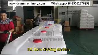 IBC tank blow molding machine 1000 liter [upl. by Aneladgam]