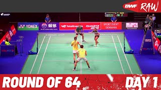 TotalEnergies BWF World Championships 2023  Day 1  Court 3  Round of 64 [upl. by Nohtan]