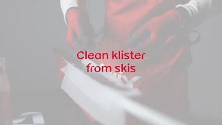 How to clean klister from skis  Swix School [upl. by River]