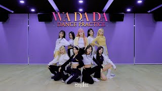 Kep1er 케플러  WA DA DA Dance Practice [upl. by Einnej]