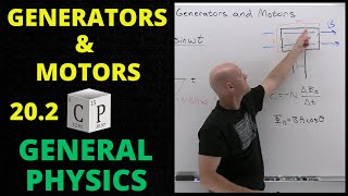 202 Generators and Motors  General Physics [upl. by Onabru]