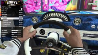 GTA 5 DLC Vehicle Customization Declasse Voodoo Custom [upl. by Rechaba]