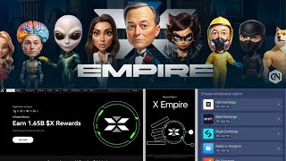 X Empire Airdrop withdrawal process  xempire OKX Withdrawal Process [upl. by Annagroeg]