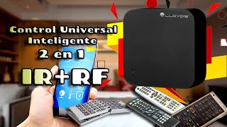 Como configurar control infrarrojo y radiofrecuencia Control IRRF LLOYDS Infrarrojo radiofrecuencia [upl. by Magree888]