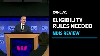 NDIS review says clear rules are needed about who is eligible  ABC News [upl. by Frazer]