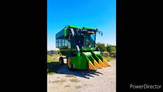 JOHN DEERE 9930 COTTON HARVEST 2019 [upl. by Idnaj]