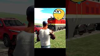 STEALING MOST UNIQUE CAR FROM TRAIN 😱  INDIAN BIKE DRIVING 3Dshorts​ viral​ indianbikedriving3d​ [upl. by Jeffery]