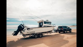 Fraser Island aboard a Stabicraft 2500 Ultracab [upl. by Cyndi23]