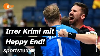 Deutschland – Russland Highlights  HandballEM 2022  sportstudio [upl. by Ylrebmit]