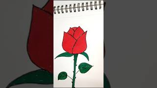 flower 🌹 drawing artsy art illustration painting artist sketch pencilart rose nature art [upl. by Irec]