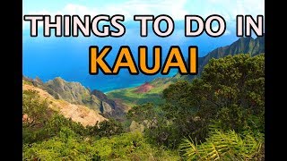 Top Things To Do on Kauai Hawaii 4K [upl. by Niuqauj]