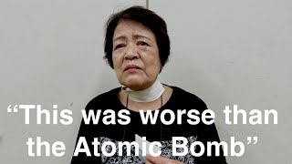 quotThis was worse than the Atomic Bomb” Message from an atomic bomb survivor  KAWASHIMA Hisako [upl. by Ayrolg]