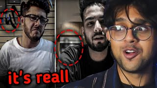 YOUTUBERS CAUGHT GHOST on Camera  Rachitroo REACTS [upl. by Nallac102]