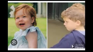 Archie Mountbatten Windsor Lilibet Diana Mountbatten Windsor with Parents the Sussex 💖💙👑 [upl. by Toille]