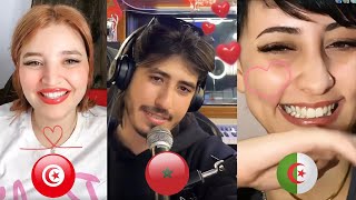 إبرا راي الطنجاوي🎙️🇲🇦 يسحر بصوته وأحاسيسه ❤️ فتاتين تونسية 🇹🇳 وجزائرية 🇩🇿 شوفو ردة فعلهم 😍🫣 [upl. by Irianat]