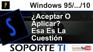 ¿Aplicar o aceptar Misterio resuelto [upl. by Fredel871]