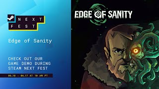 Edge Of Sanity  Teaser  Play the Demo on Steam now [upl. by Iaht]