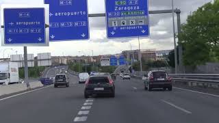 Como llegar a la terminal 1 del Aeropuerto de Madrid Barajas desde la M40 Norte [upl. by Endys309]